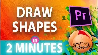 How To Draw Shapes In Premiere Pro (Drawing Circles & Rectangles)
