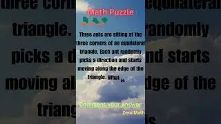 Crack Logical Reasoning: 3 ANTS PUZZLE | 3 ANTS PUZZLE