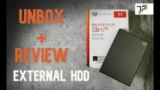 Seagate backup plus slim | Unboxing + Review