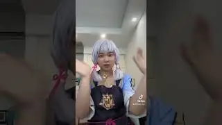 Grace’s Ayaka(Genshin Impact) cosplay TikTok #1