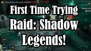 FIRST TIME Playing RAID - and I LOVE IT!!
