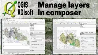 Lock composer layers to match layer combination in QGIS