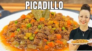 Picadillo de Carne Molida Fácil y Económico