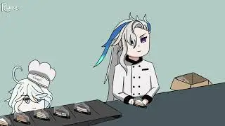 Neuvillette's cheesecake business with Furina | Genshin Impact