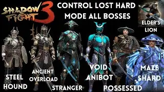 Shadow Fight 3 New Update & Marathons - Control Lost All Boss Fights ( Hard Mode )