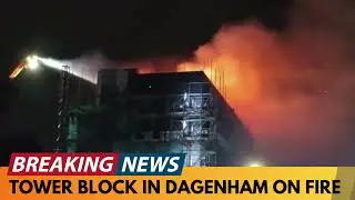 BREAKING NEWS: LONDON TOWER BLOCK WITH "UNSAFE CLADDING" ENGULFED IN FLAMES