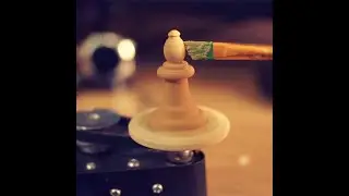 Making The Bishop | Mini Pottery #Shorts