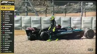 Lewis Hamilton is out of the race | 2024 US GP