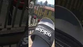 Шлепки adidas оригинал за 5$ Белу-Оризонти Бразилия #латинскаяамерика #путешествия #кругосветка