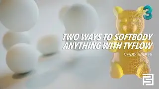 Softbody anything | Tyflow Tutorial