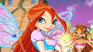 Bloom 'rescues' Mitzi's car (1/2) | Winx Club Clip