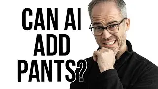 Can AI Add Pants to a Personal Branding Headshot or Portrait (Photoshop Generative Fill)?