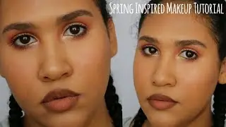 SPRING INSPIRED MAKEUP TUTORIAL | South African YouTuber