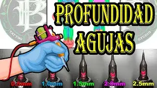 💉 PROFUNDIDAD DE AGUJA AL TATUAR / TODO lo que NECESITAS SABER