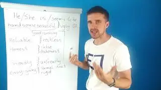 Personality traits in English (person description)