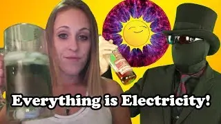 The Flat Square Earth and the AC⚡️DC Sun