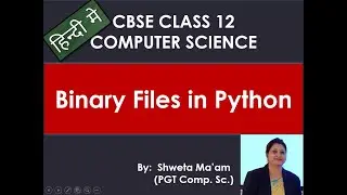 Binary Files in Python 