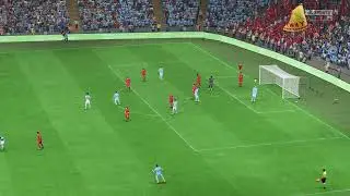 Unforgivable referee mistake. Haaland and De Bruyne fails to score on an empty goal. FIFA 2023.