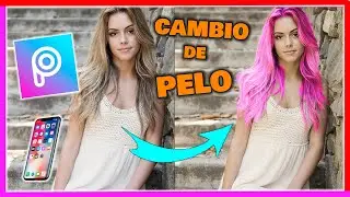 How to CHANGE HAIR COLOR in PICSATR 2020 / CHANGE LOOK