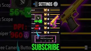 Settings ⚙️ Redmi note 11 Pro 📲 + Dpi 👽 Highlights - Free Fire 🍷🗿