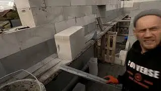 Строим дом из газобетона. Вести со стройки )