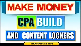 [CPABUILD] Cpa Marketing for Beginners | How to Make Money with CPAbuild Content Locker Method