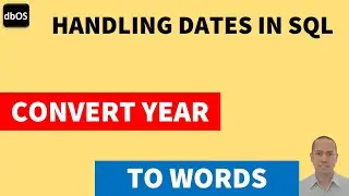 Convert year to words | Year to words in SQL