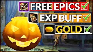 Don't Miss The Hallow's End EXP BUFF, GOLD, MOUNTS & Free EPICS!