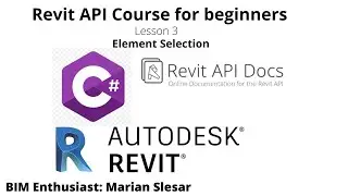 Revit API Course for beginners | Lesson 3 | Element Selection