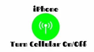 How to Turn On/Off Cellular Fast on Any IOS 11/12 Device