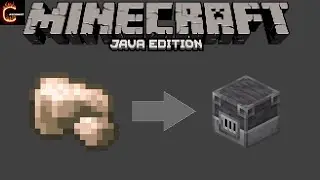 Minecraft - Smelting a Stack of Raw Iron in a Blast Furnace