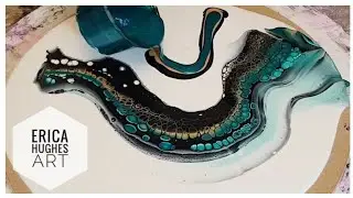 Swipe Technique / Acrylic Pouring Techniques