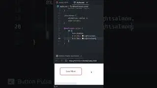 How Make Button Pulse Animation Using CSS 