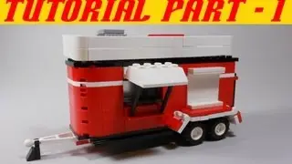 LEGO Food Trailer Tutorial Part - 1