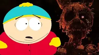 Cartman Hangs Out With Springtrap on Halloween
