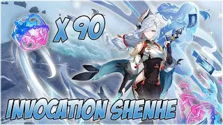 90 INVOCATIONS POUR TOUT AVOIR ?! Invocations Shenhe | Genshin Impact - Spuffi