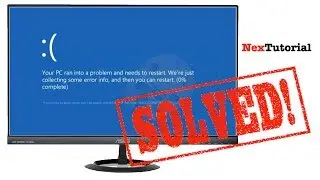 Your PC ran into a problem and needs to Restart | How to change Hard Drive  | NexTutorial