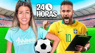SOBREVIVENDO 24 HORAS AO PROFESSOR DE FUTEBOL MAIS RÍGIDO DO MUNDO !!!
