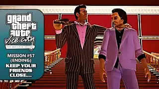 GTA VC (Definitive Edition) [100% Walkthrough] - FINAL MISSION / ENDING: Keep your Friends Close...