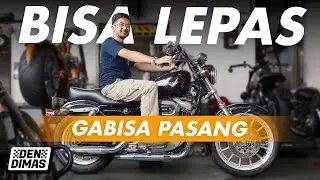MODIF SPORTSTER SENDIRI DI RUMAH, Gagal atau Berhasil ya?