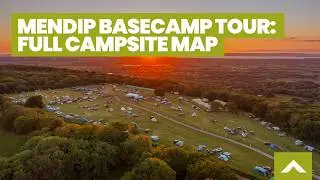 Mendip Basecamp Tour: Full Campsite Map
