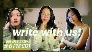 🌴 write with us! // camp nanowrimo writing sprints