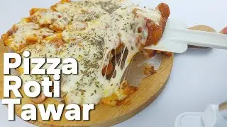 Pizza Roti Tawar Super Simple - No Oven No Mixer