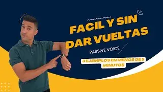 3 ejemplos de PASSIVE VOICE