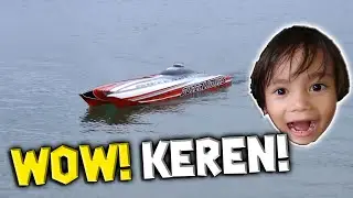 Bocil Imut Pengen Kapal Canggih ? WOW MAHAL !!