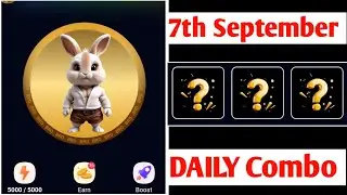 Rocky Rabbit Daily Combo Cards Today 07 September 2024