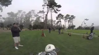 Spyglass Hill at Pebble Beach practice range 2014
