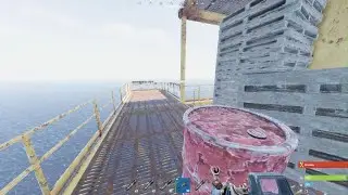 Rust console edition Snaky 1v2 Oil Rig Counter
