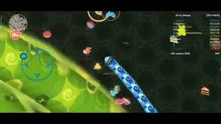 EPIC 100 MILLIONS IN WORMATE IO|CIRCLED THE WHOLE MAP!