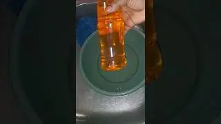 Homemade Dish washing Liquid lather test 